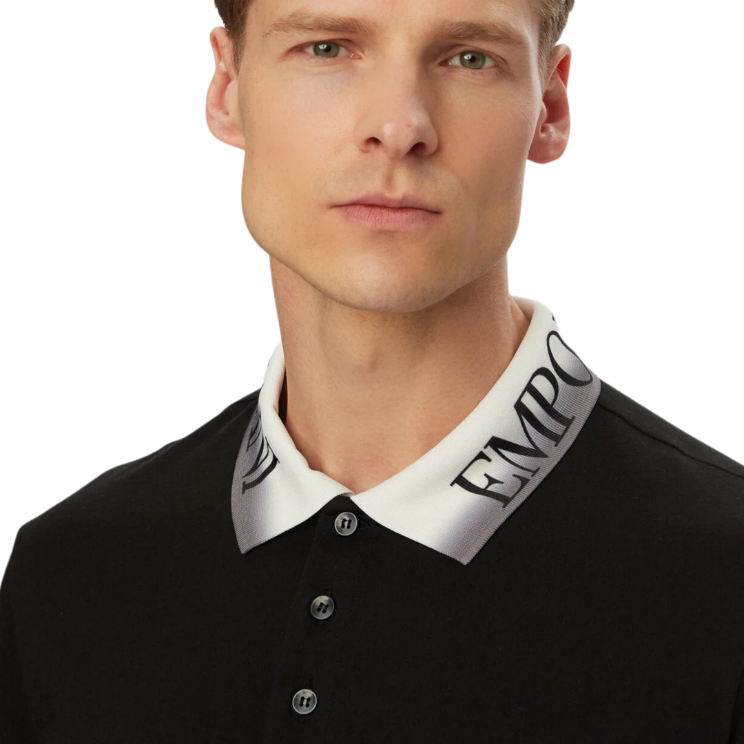 EMPORIO ARMANI MUŠKA POLO MAJICA CRNA 50705