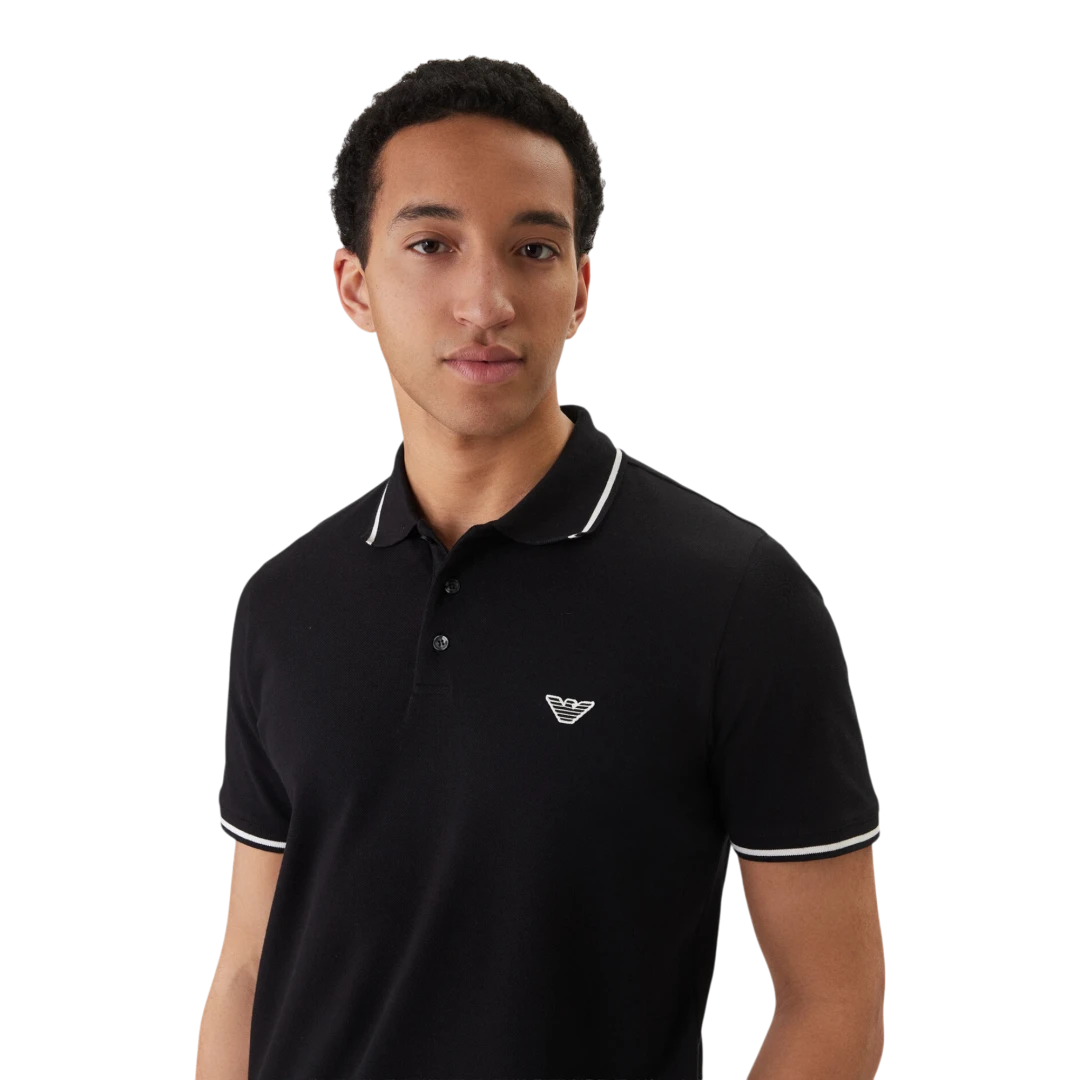 EMPORIO ARMANI MUŠKA POLO MAJICA CRNA 50728
