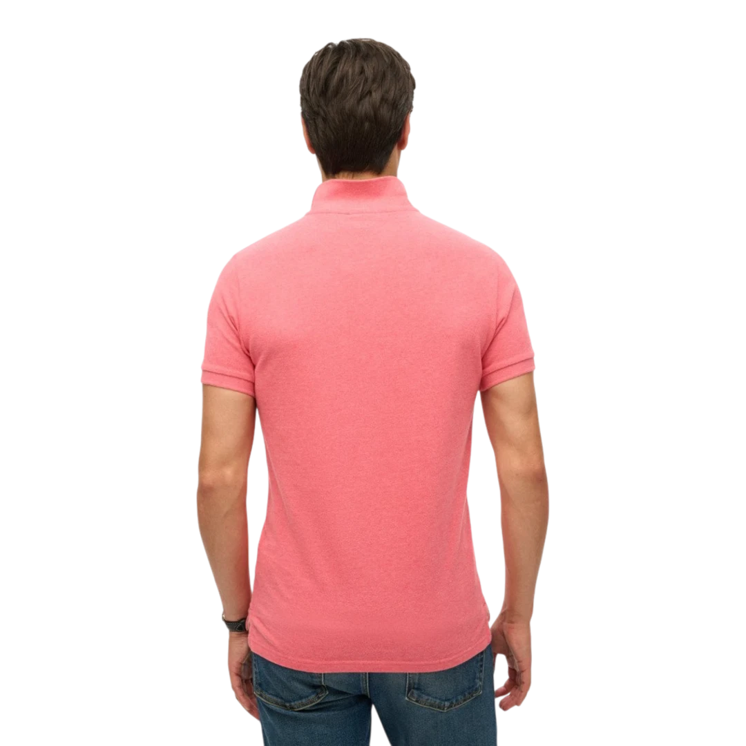 SUPERDRY MUŠKA POLO MAJICA ROZA 31474