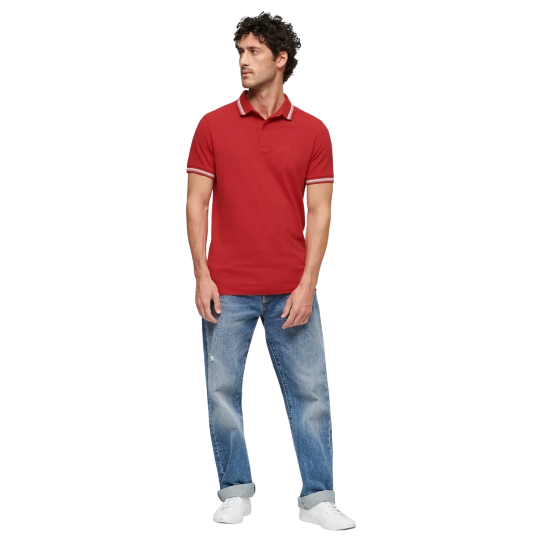 SUPERDRY MUŠKA POLO MAJICA CRVENA 31479