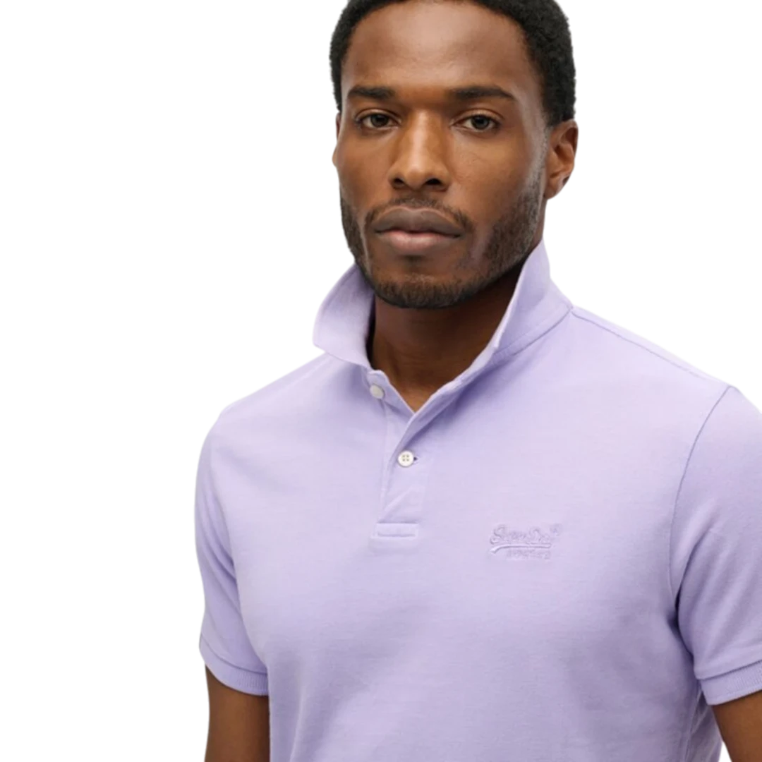 SUPERDRY MUŠKA POLO MAJICA LJUBIČASTA 47580
