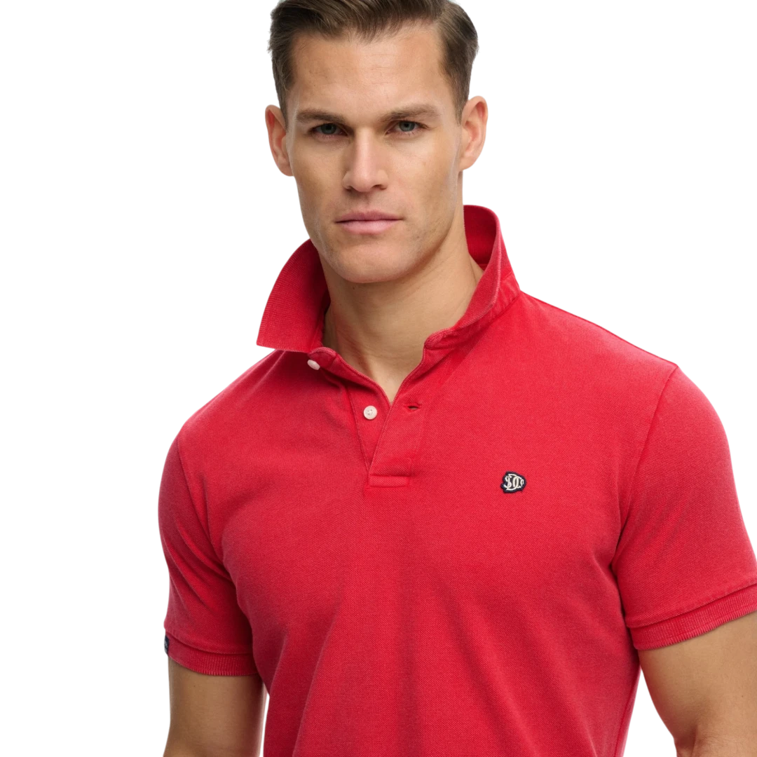 SUPERDRY MUŠKA POLO MAJICA CRVENA 50201