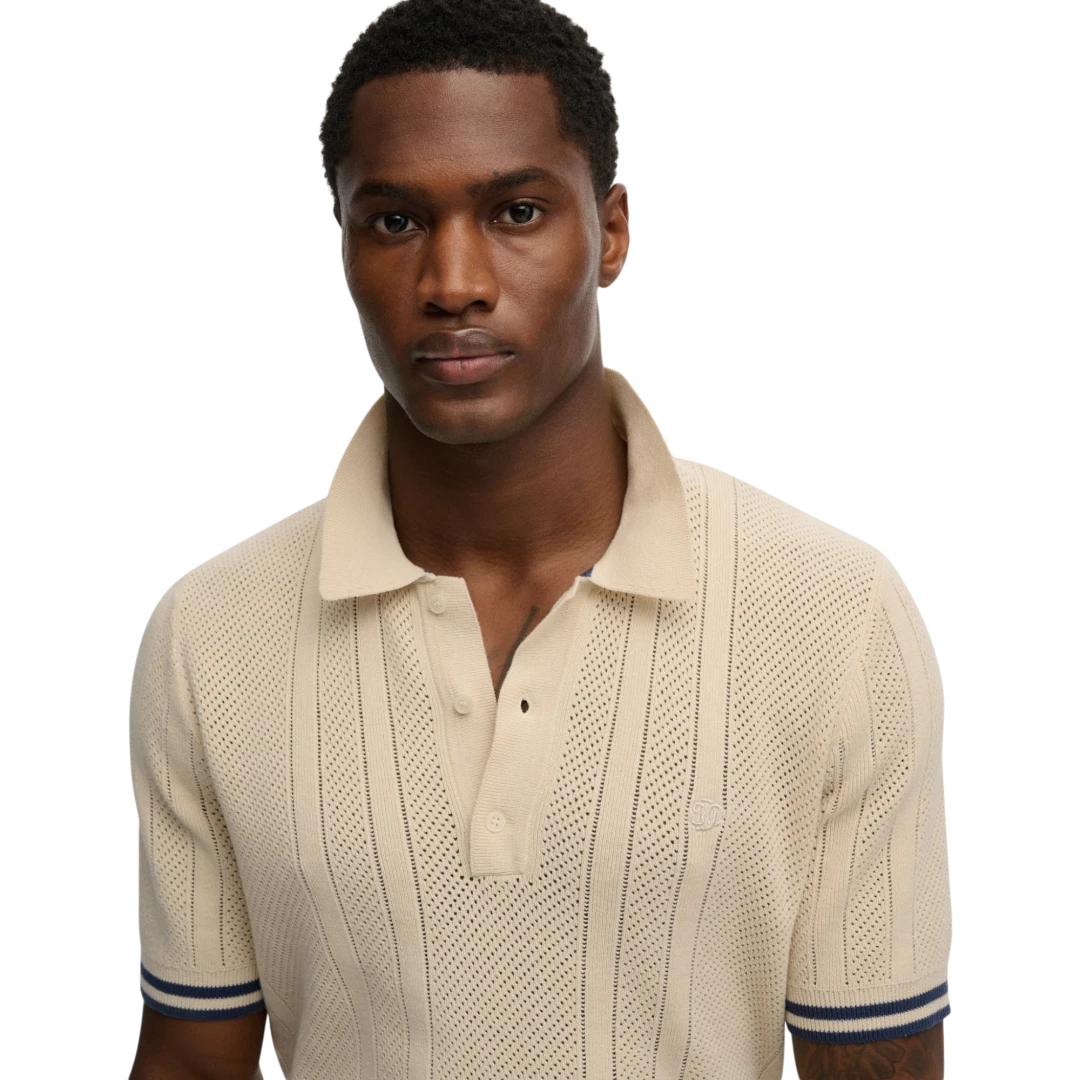 SUPERDRY MUŠKA POLO MAJICA BEŽ 50203