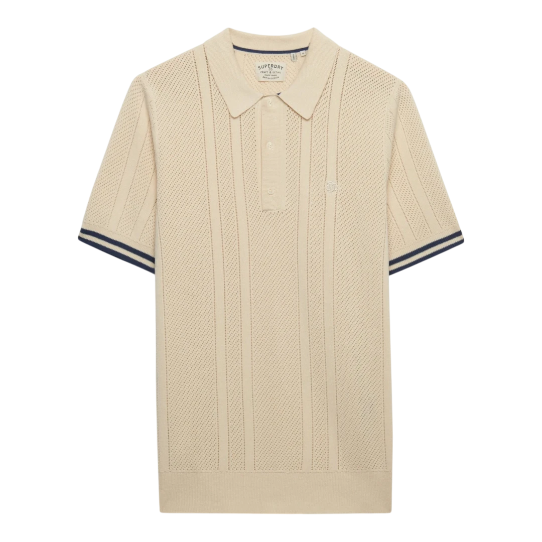 SUPERDRY MUŠKA POLO MAJICA BEŽ 50203