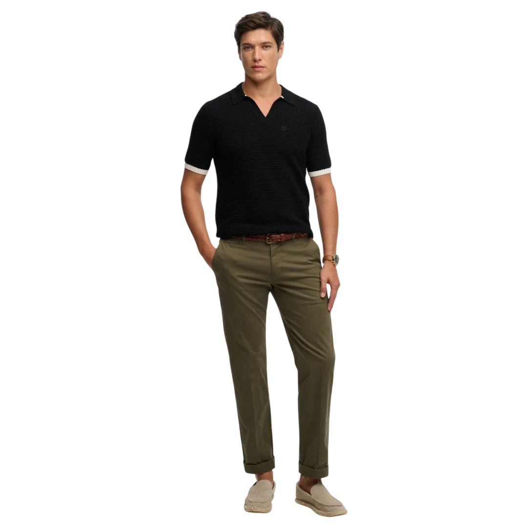 SUPERDRY MUŠKA POLO MAJICA CRNA 50205