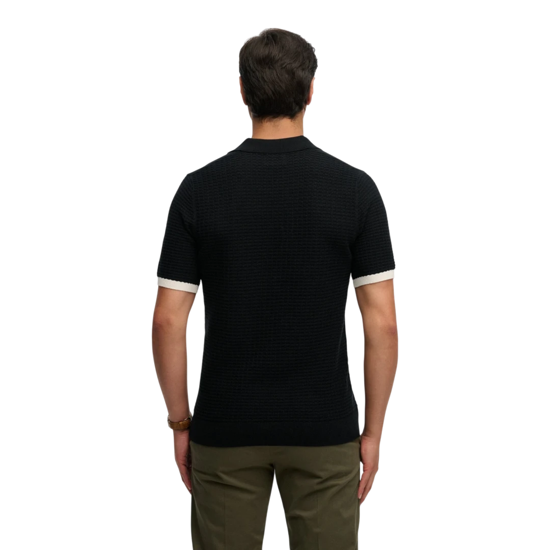 SUPERDRY MUŠKA POLO MAJICA CRNA 50205