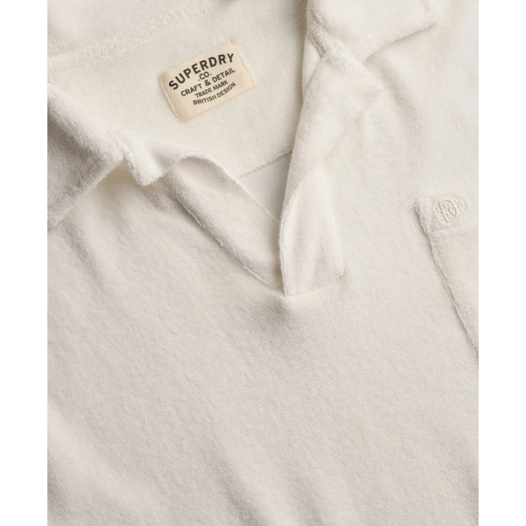 SUPERDRY MUŠKA POLO MAJICA BIJELA 50207