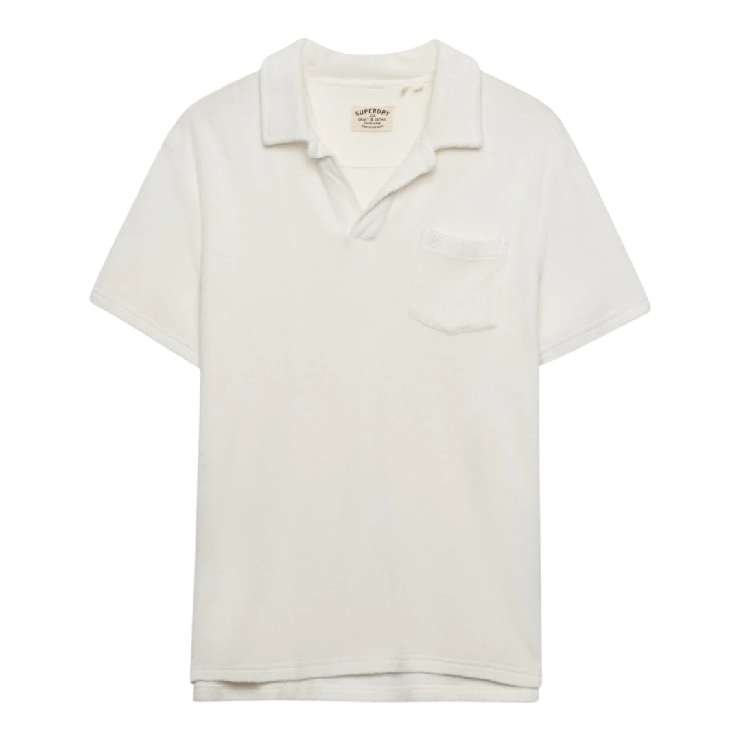SUPERDRY MUŠKA POLO MAJICA BIJELA 50207