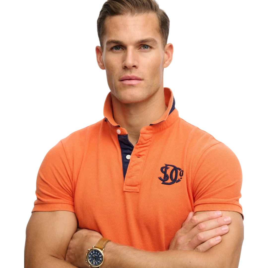SUPERDRY MUŠKA POLO MAJICA NARANDŽASTA 50210