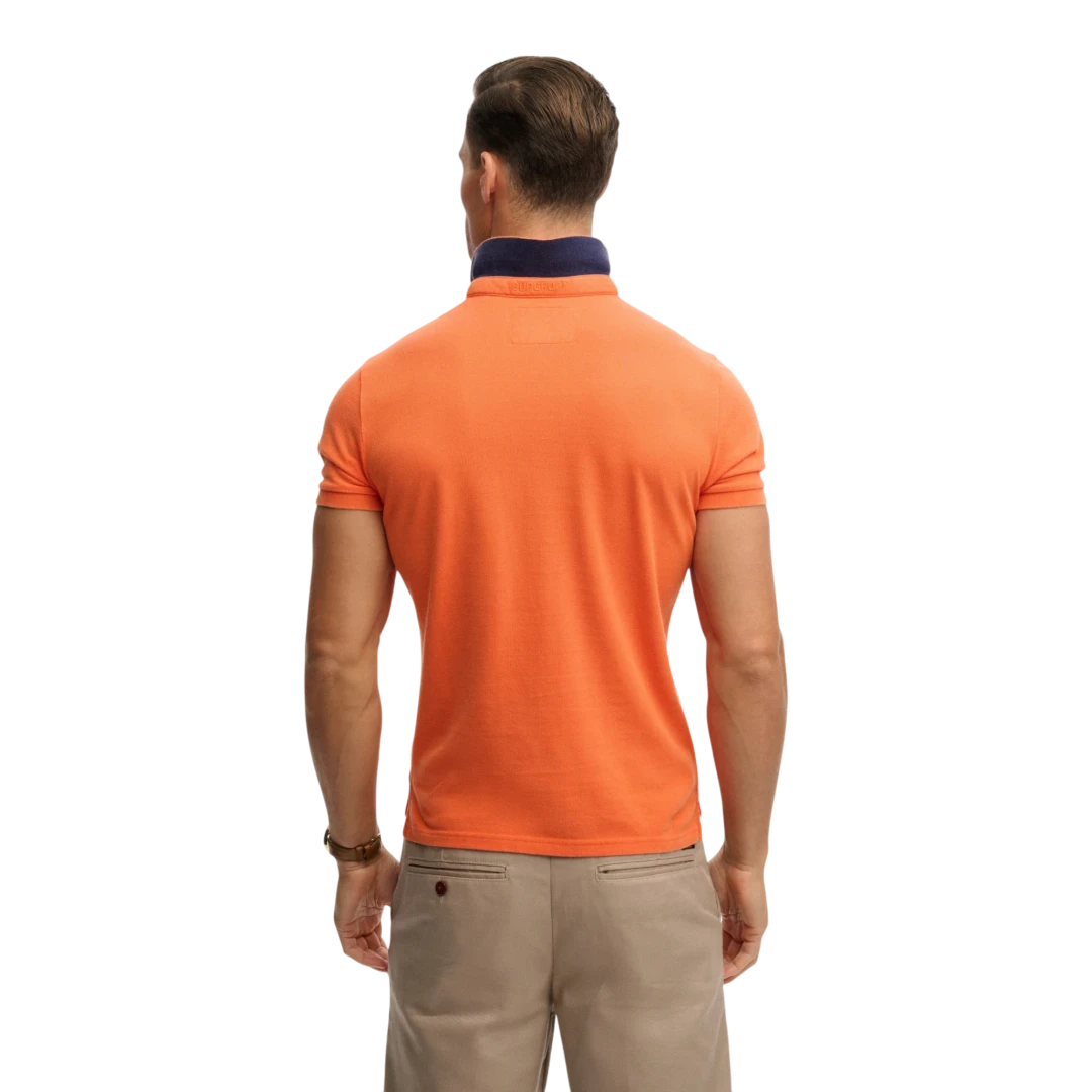 SUPERDRY MUŠKA POLO MAJICA NARANDŽASTA 50210