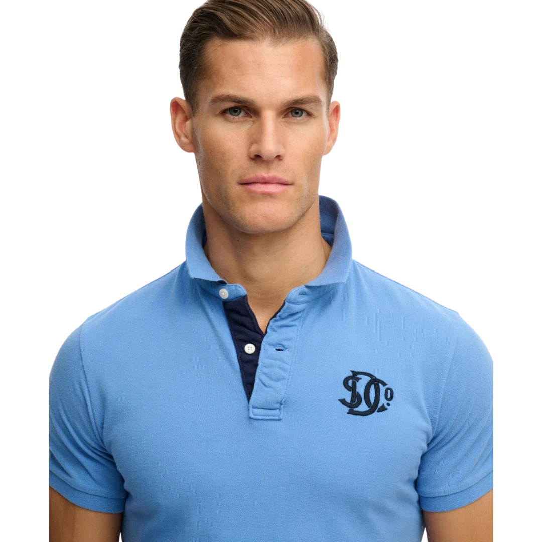 SUPERDRY MUŠKA POLO MAJICA PLAVA 50212