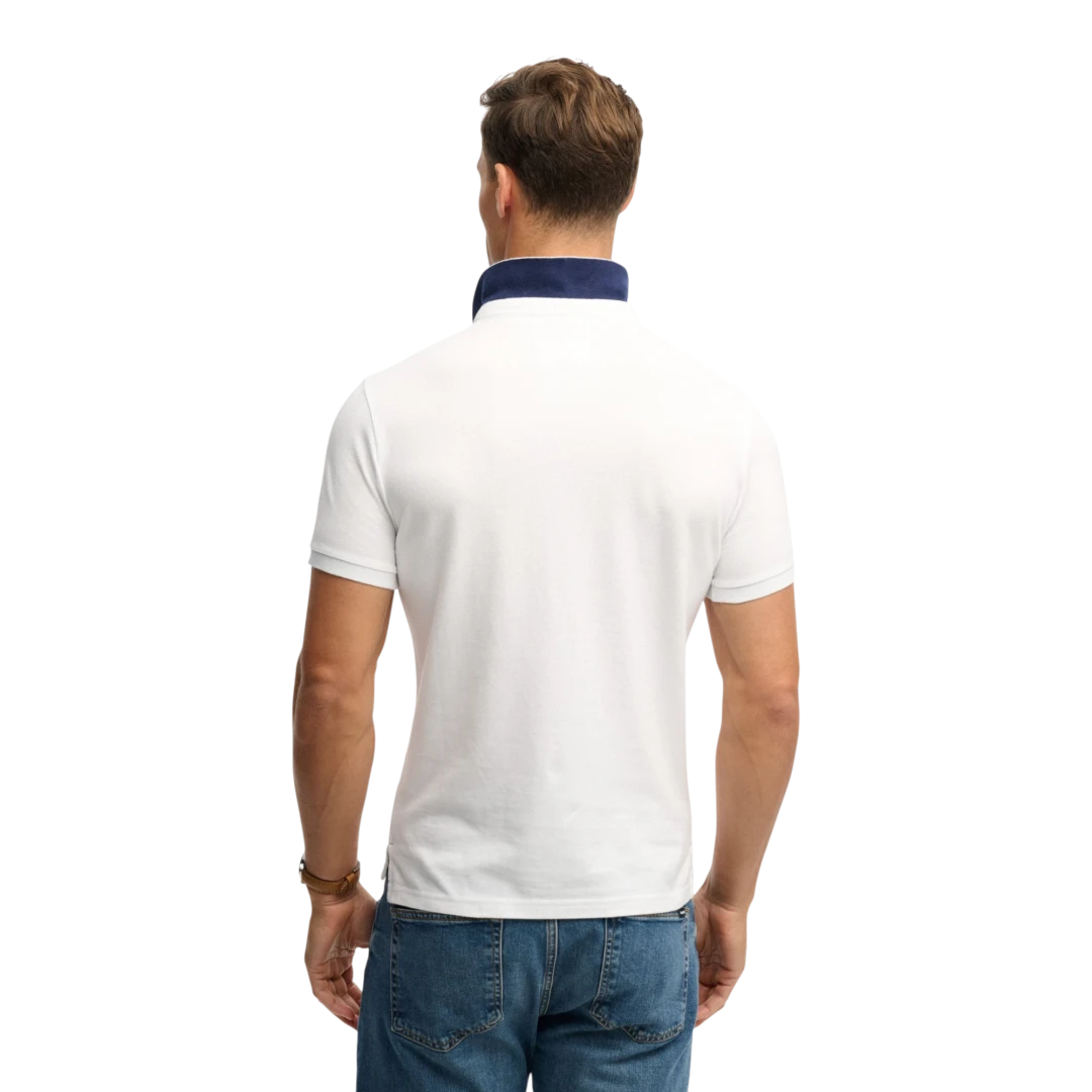 SUPERDRY MUŠKA POLO MAJICA BIJELA 50214