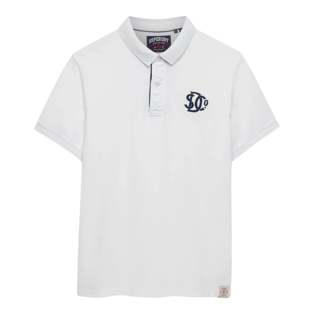 SUPERDRY MUŠKA POLO MAJICA BIJELA 50214