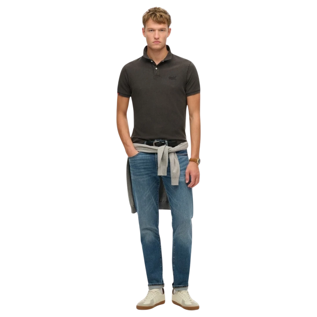 SUPERDRY MUŠKA POLO MAJICA CRNA 50981