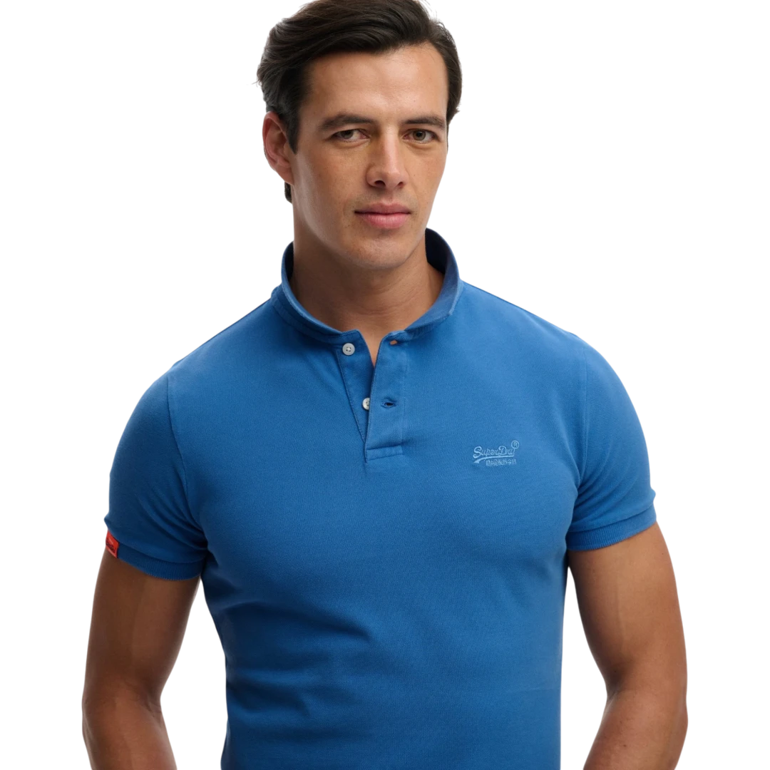 SUPERDRY MUŠKA POLO MAJICA PLAVA 50982