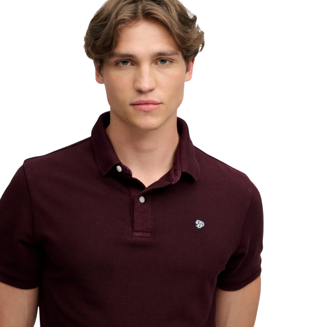 SUPERDRY MUŠKA POLO MAJICA BORDO 53060