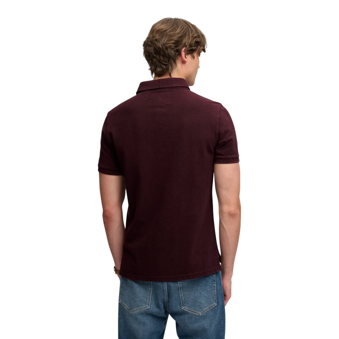 SUPERDRY MUŠKA POLO MAJICA BORDO 53060