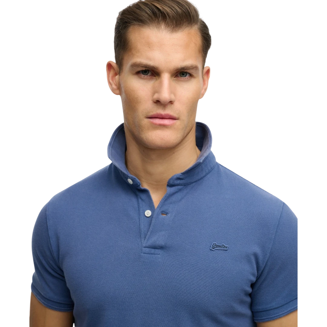 SUPERDRY MUŠKA POLO MAJICA PLAVA 53063