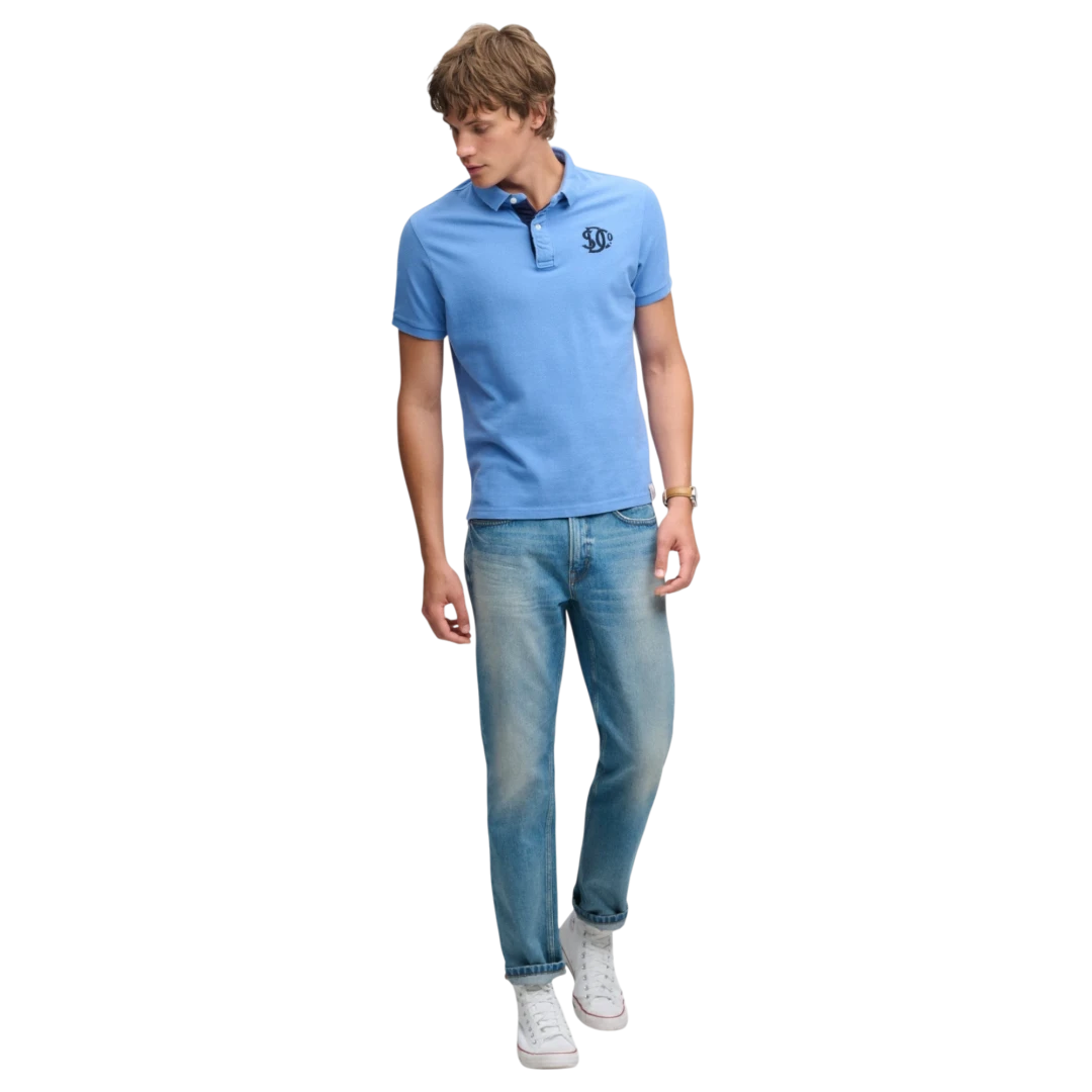 SUPERDRY MUŠKA POLO MAJICA PLAVA 53065