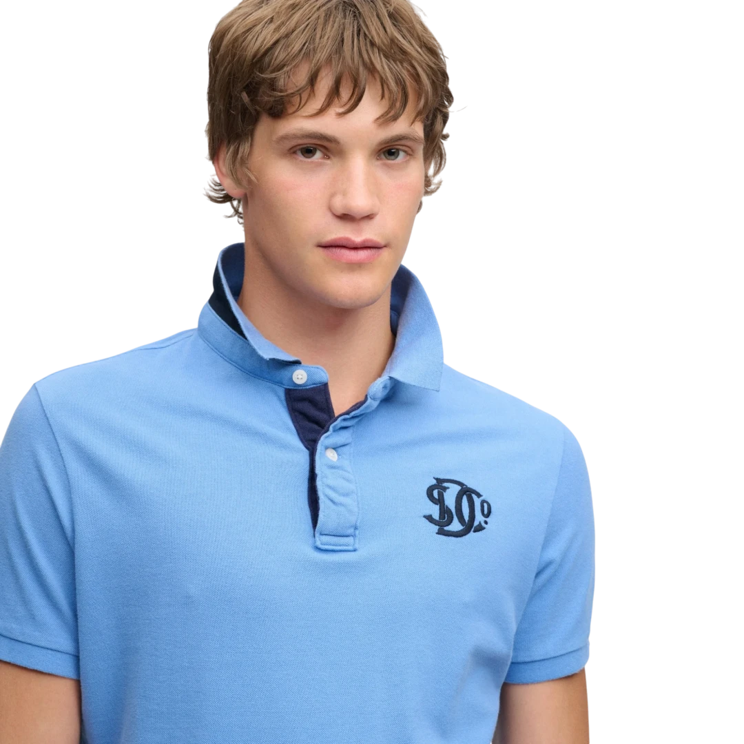 SUPERDRY MUŠKA POLO MAJICA PLAVA 53065