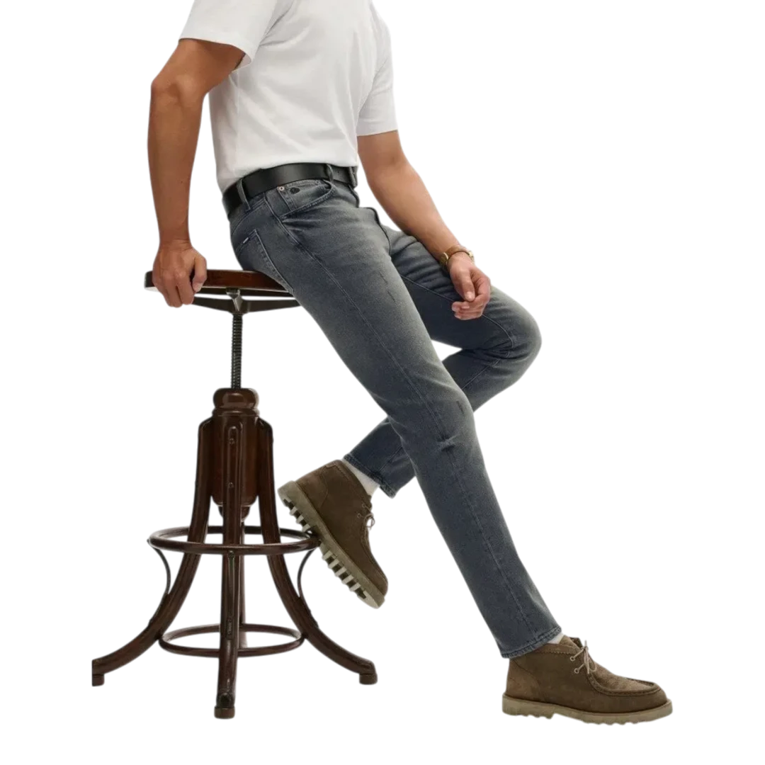 SUPERDRY MUŠKE FARMERKE SIVA 47627