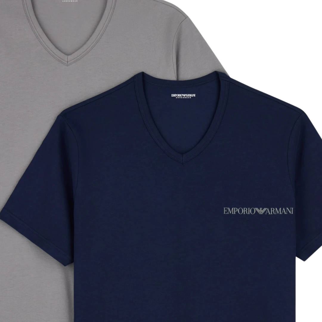 EMPORIO ARMANI MUŠKE MAJICE 2 PACK BIJELA 50660