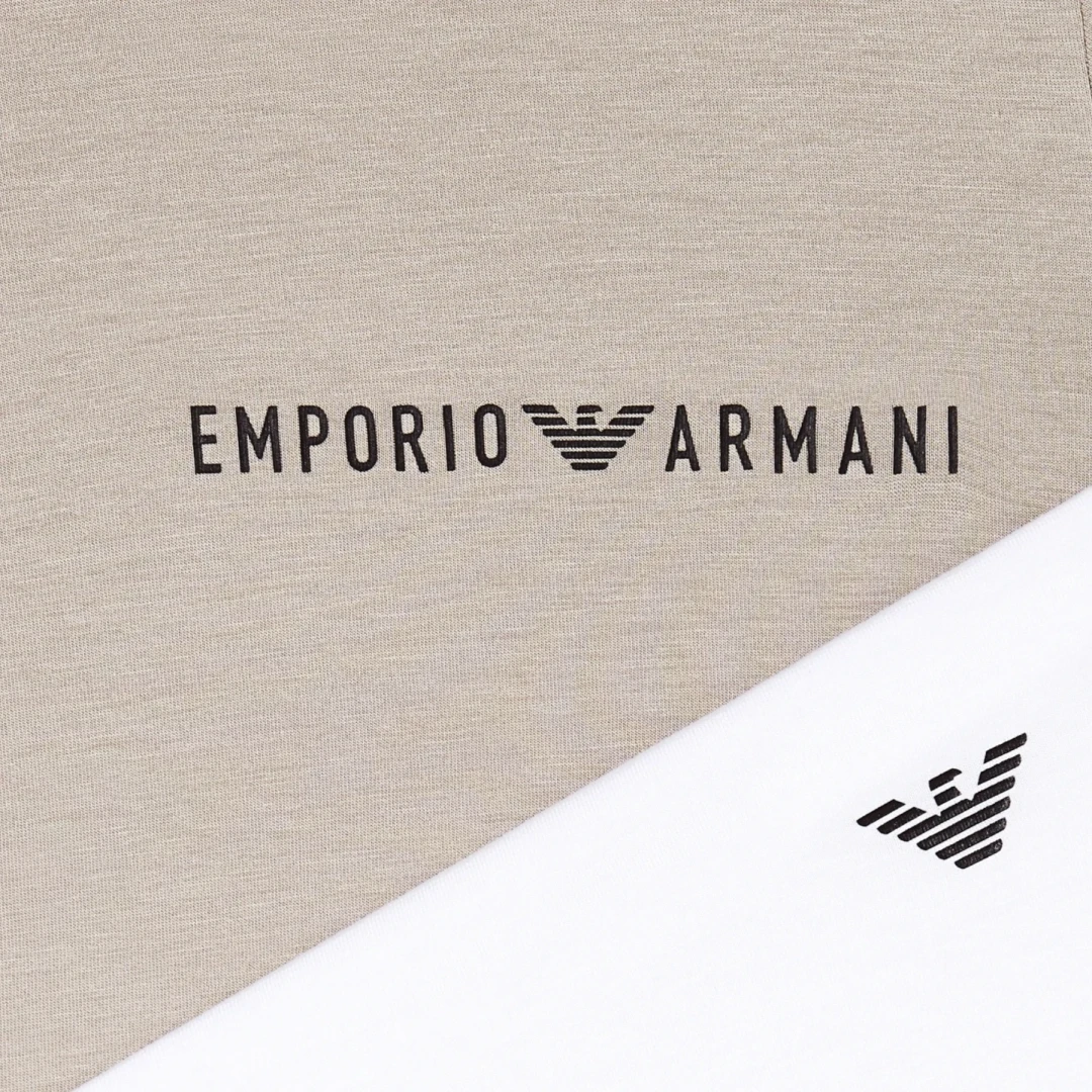 EMPORIO ARMANI MUŠKE MAJICE 2 PACK MULTICOLOR 50670