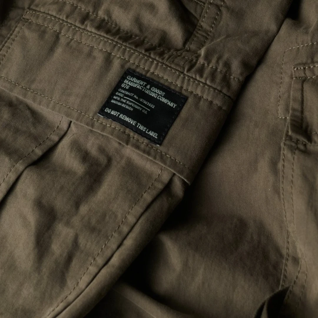 SUPERDRY MUŠKE PANTALONE MASLINASTA 47630
