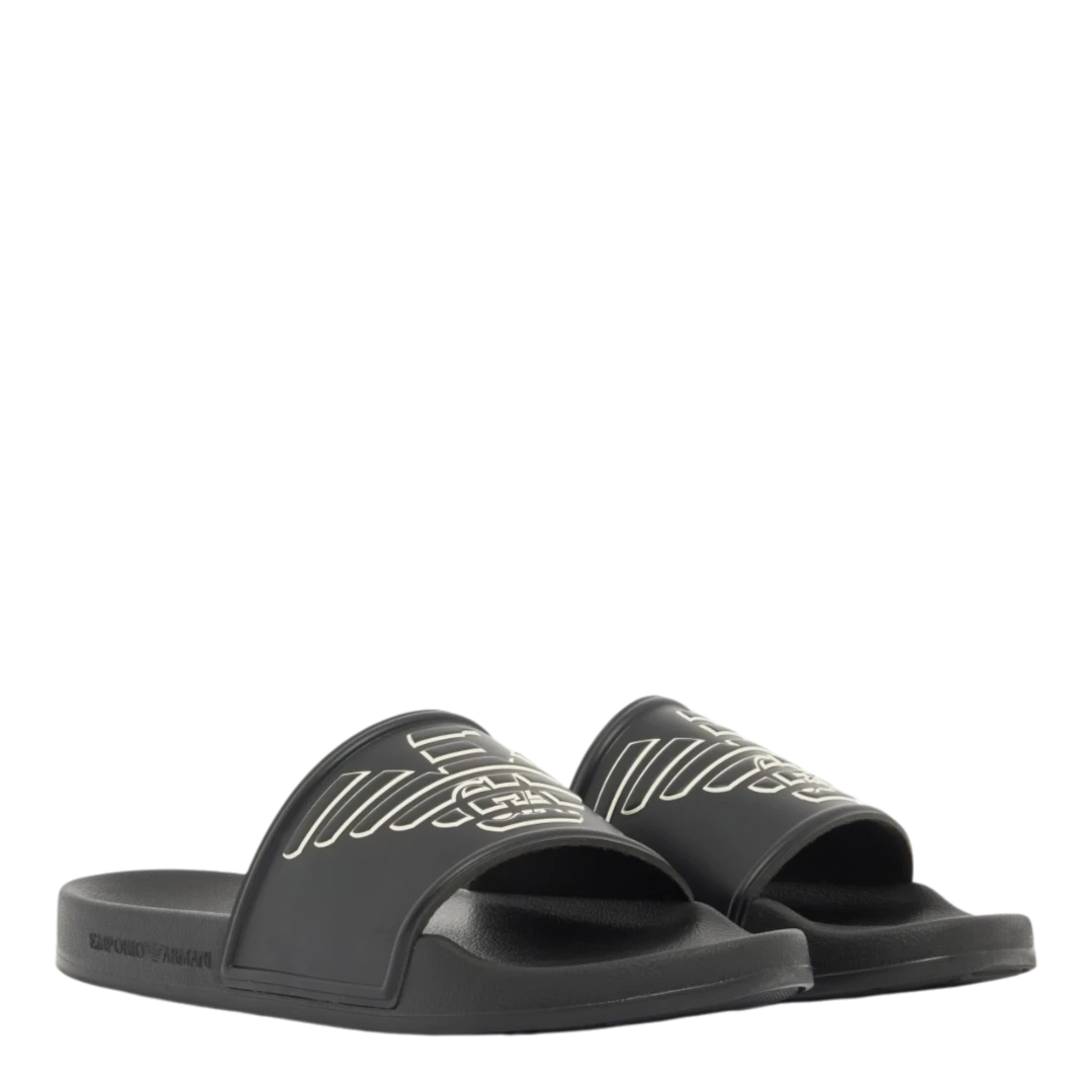 EMPORIO ARMANI MUŠKE PAPUČE CRNA 50613