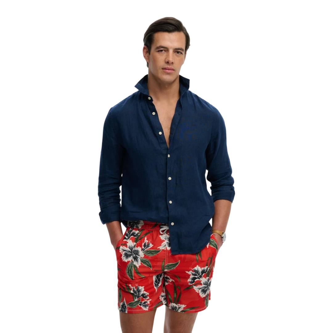SUPERDRY MUŠKI KUPAĆI CRVENA 50227