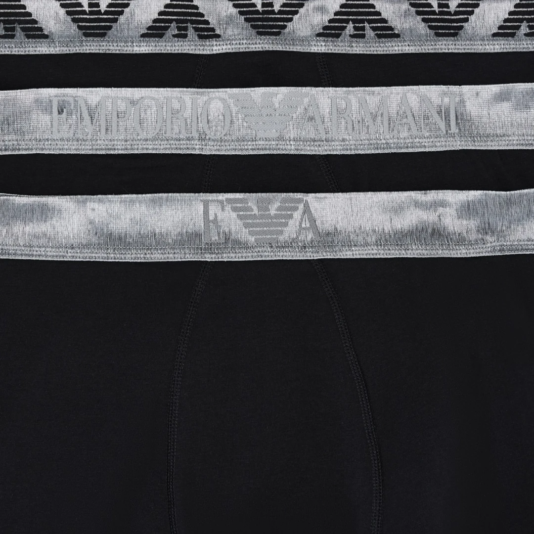 EMPORIO ARMANI MUŠKI VEŠ 3 PACK CRNA 50640