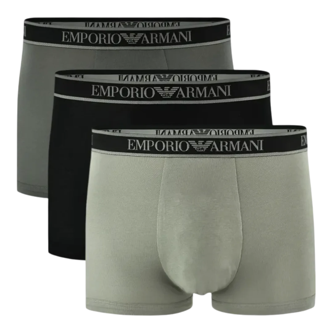EMPORIO ARMANI MUŠKI VEŠ 3 PACK CRNA 50642