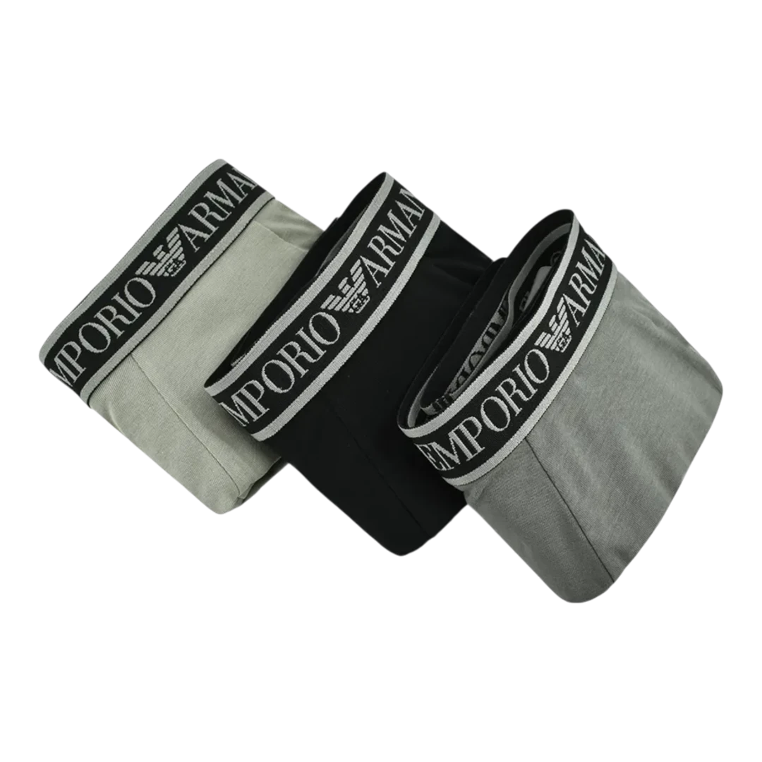EMPORIO ARMANI MUŠKI VEŠ 3 PACK CRNA 50642