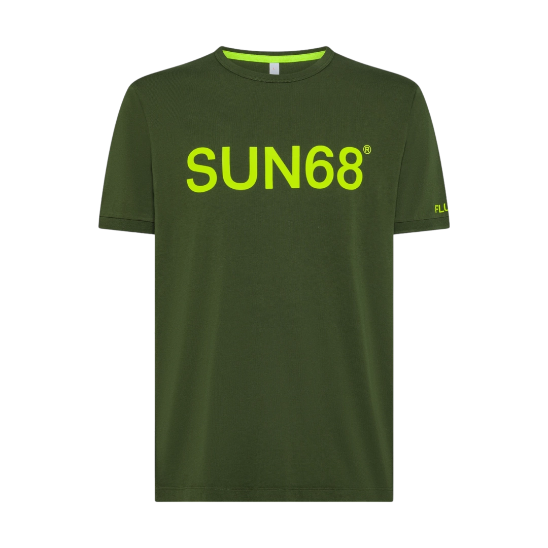 SUN68 MUŠKA MAJICA ZELENA 39986