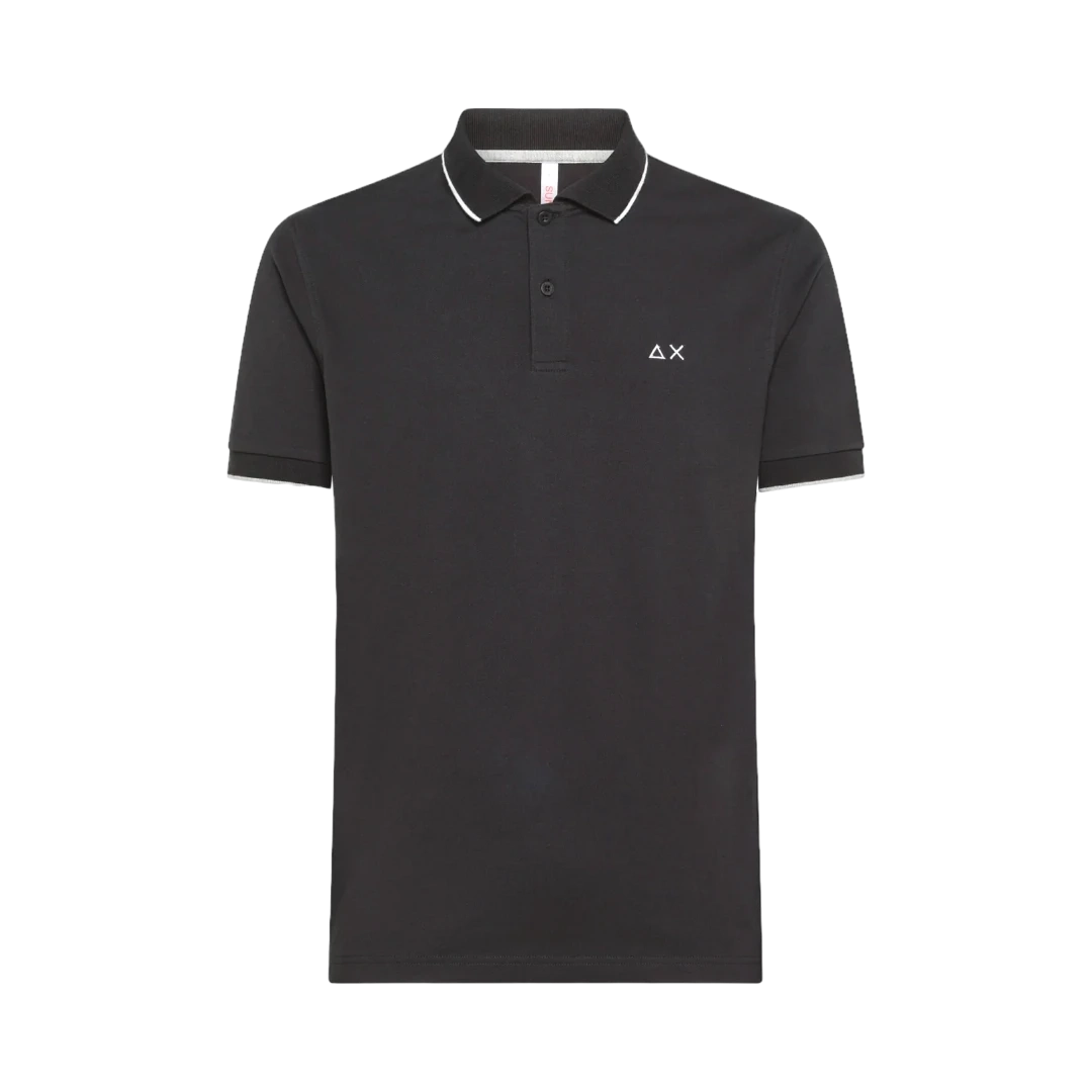 SUN68 MUŠKA POLO MAJICA CRNA 33287