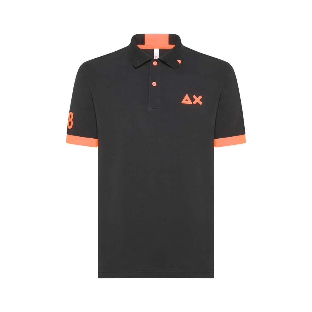 SUN68 MUŠKA POLO MAJICA CRNA 33296