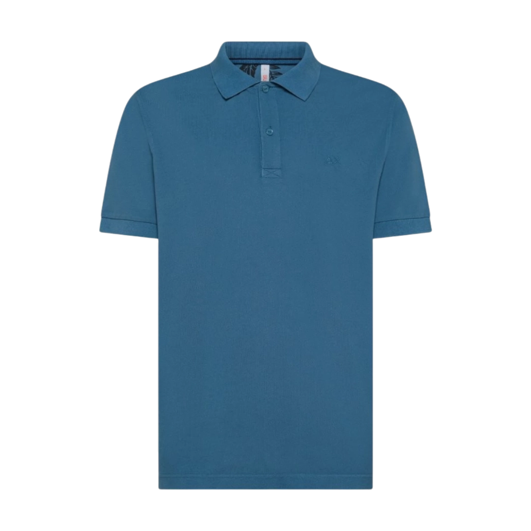 SUN68 MUŠKA POLO MAJICA PLAVA