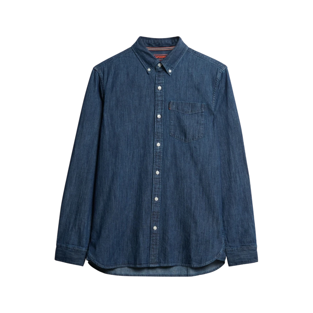 SUPERDRY MUŠKA KOŠULJA PLAVA 38471