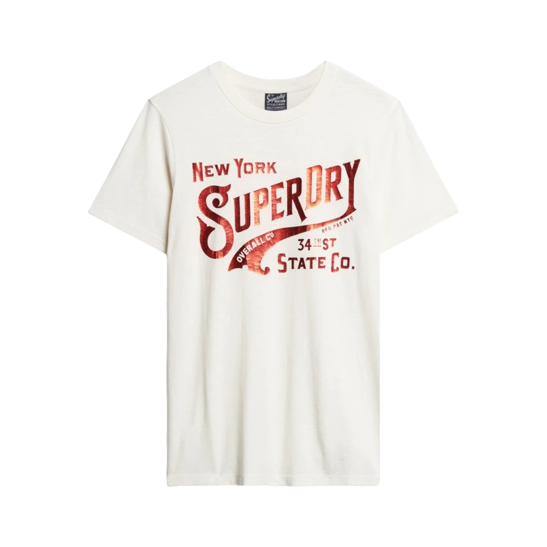 SUPERDRY MUŠKA MAJICA BIJELA 33792