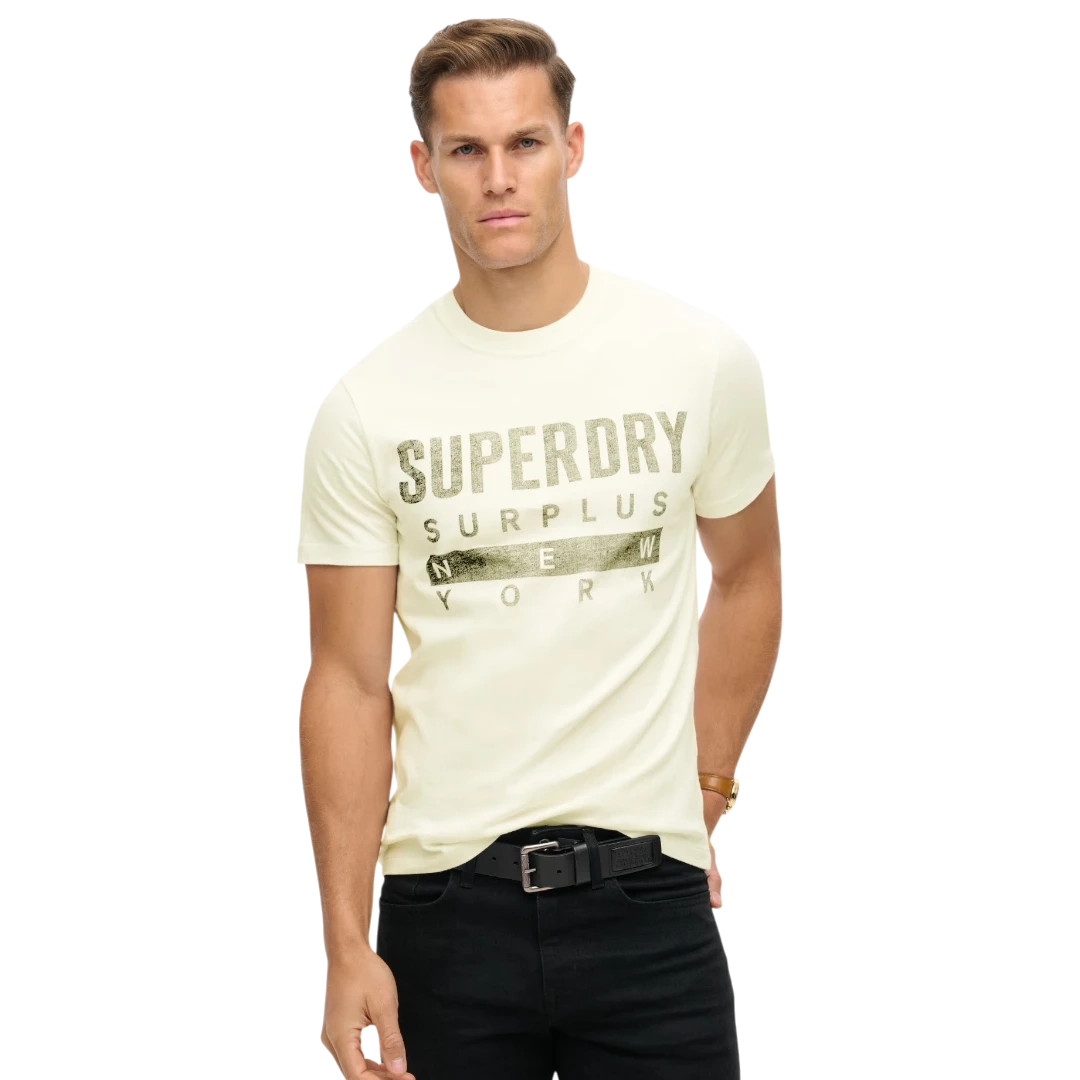 SUPERDRY MUŠKA MAJICA BIJELA 36877