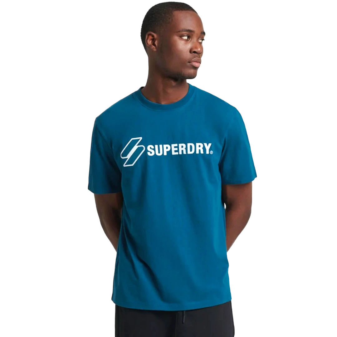 SUPERDRY MUŠKA MAJICA PLAVA 33749