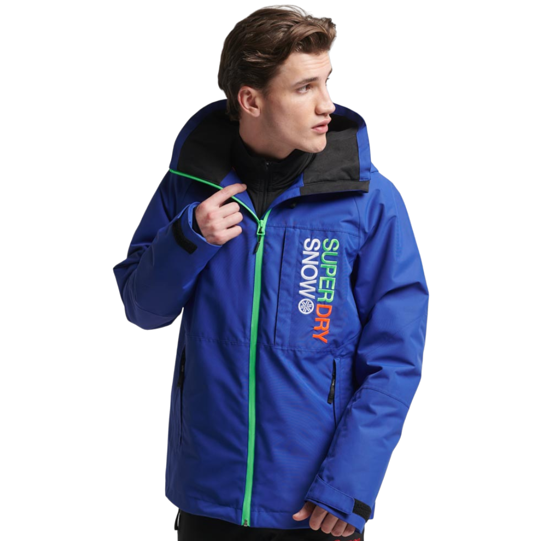 SUPERDRY MUŠKA SKI JAKNA PLAVA