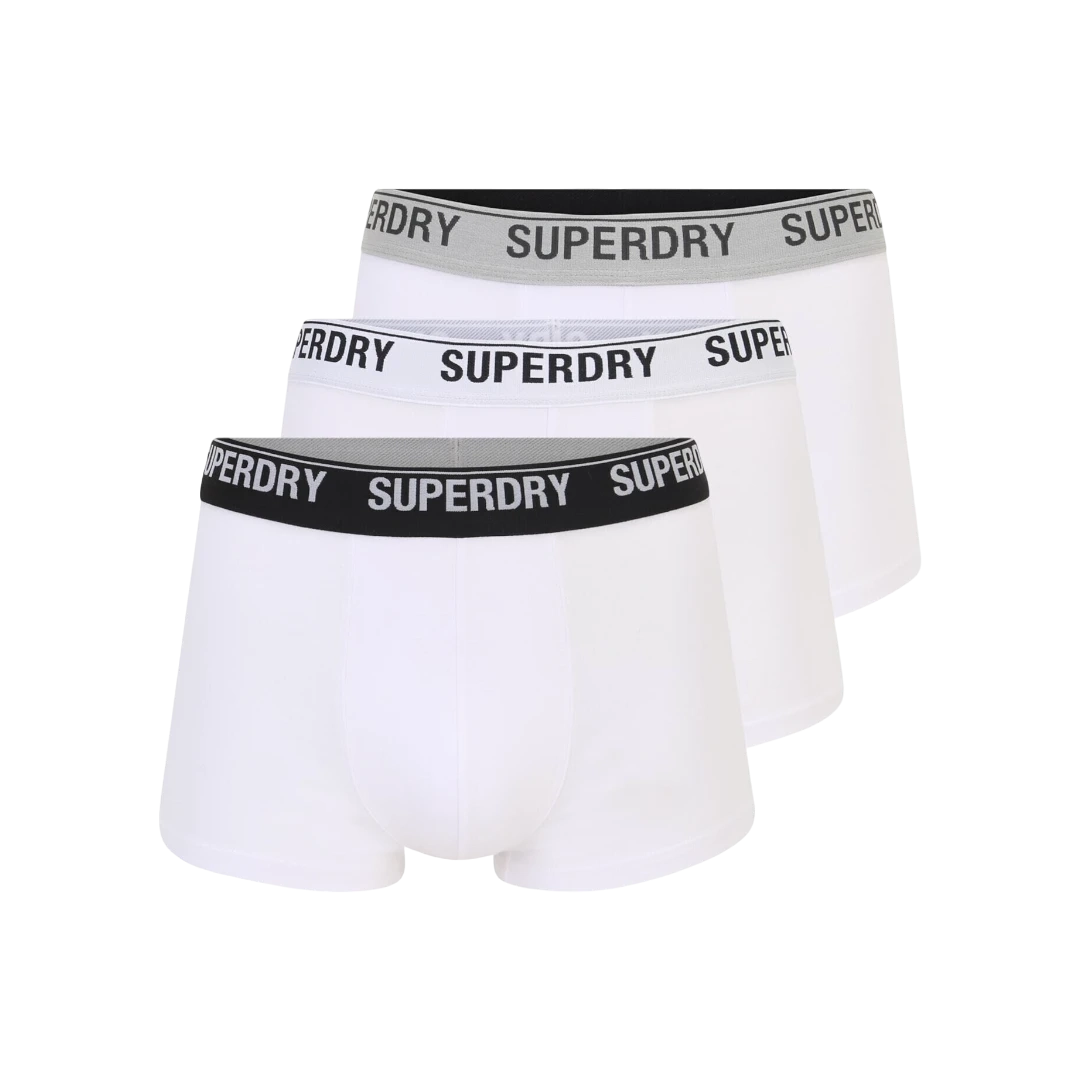 SUPERDRY MUŠKE BOKSERICE BIJELA 33823