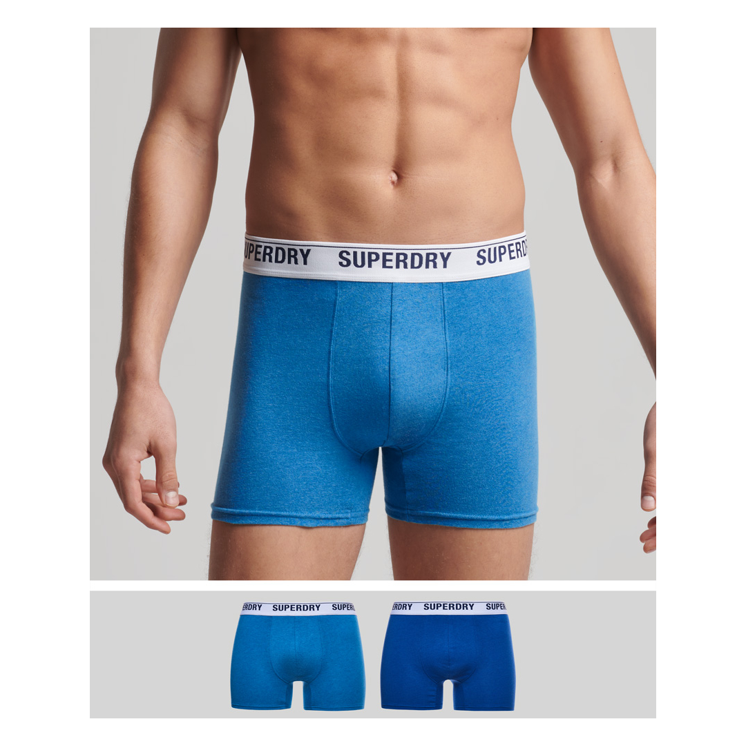 SUPERDRY MUŠKE BOKSERICE PLAVA 21757