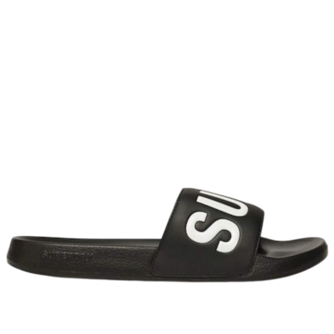 SUPERDRY MUŠKE PAPUČE CRNA/BIJELA 38512