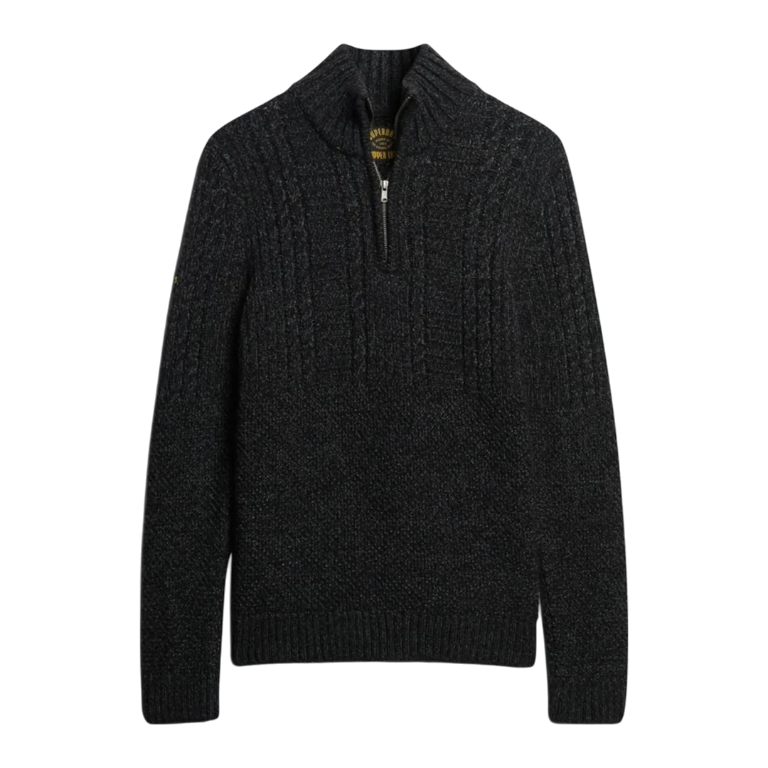 SUPERDRY MUŠKI DŽEMPER CRNA