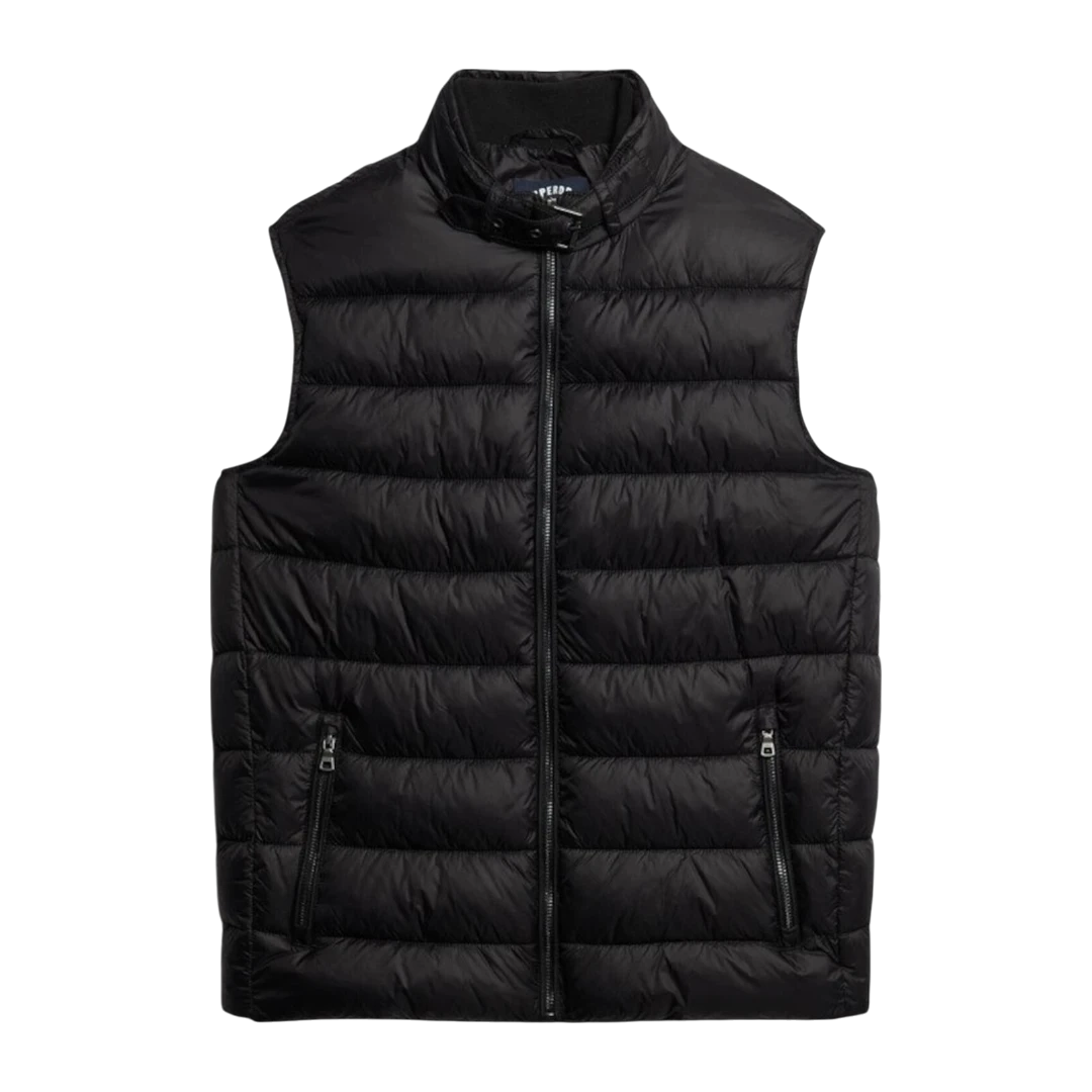 SUPERDRY MUŠKI PRSLUK CRNA
