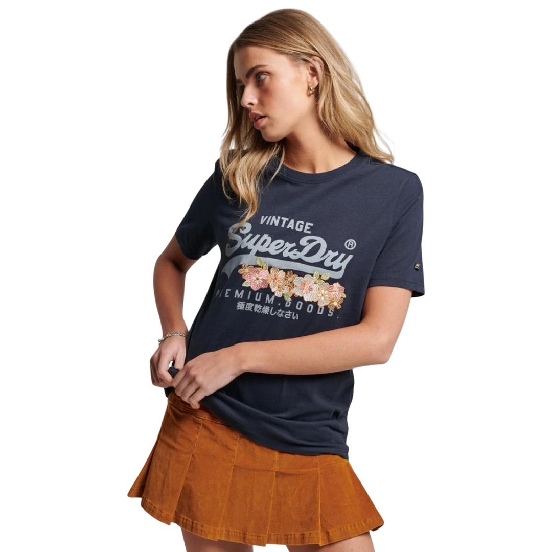 SUPERDRY ŽENSKA MAJICA TEGET 37225