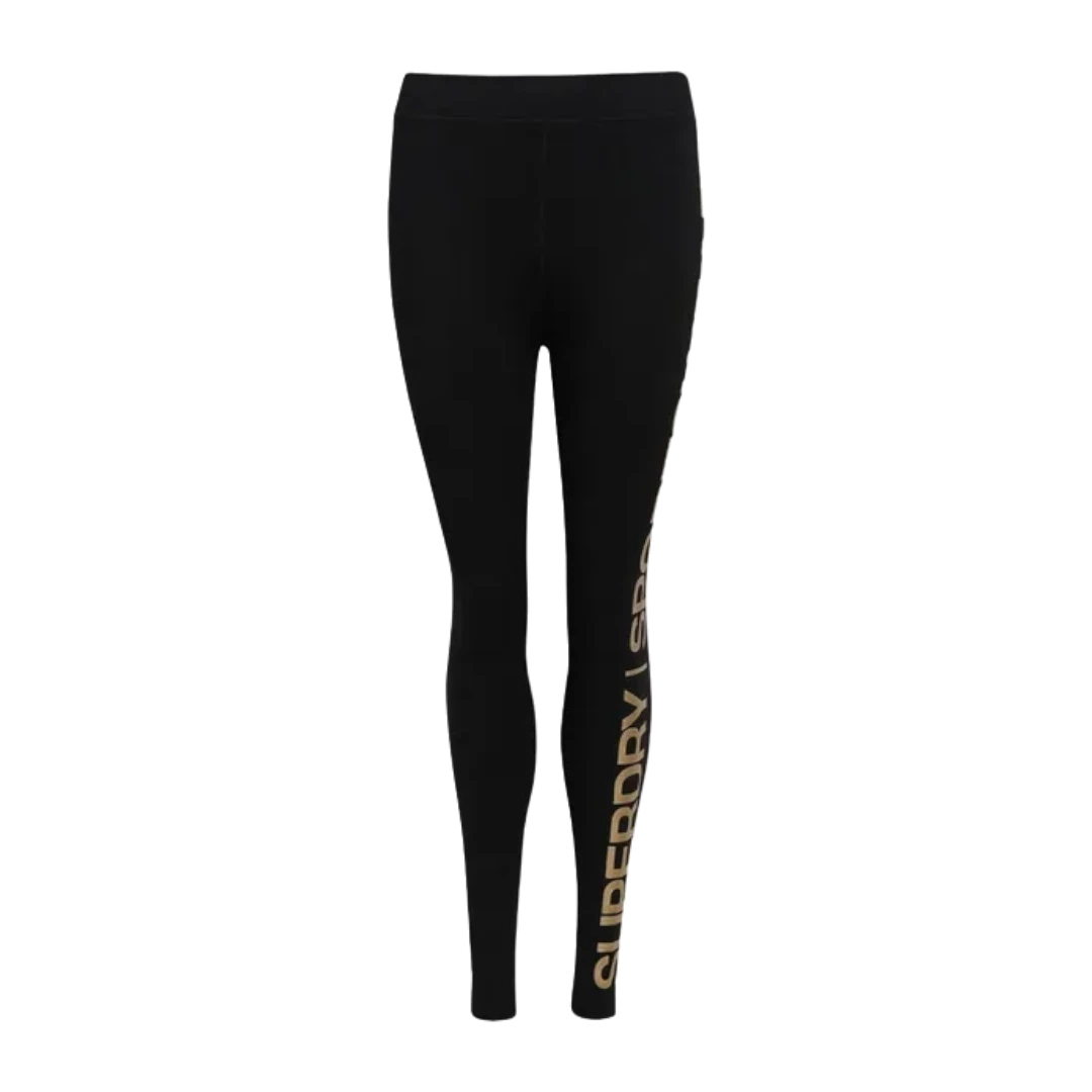 SUPERDRY ŽENSKE HELANKE CRNA/BRONZA 33716