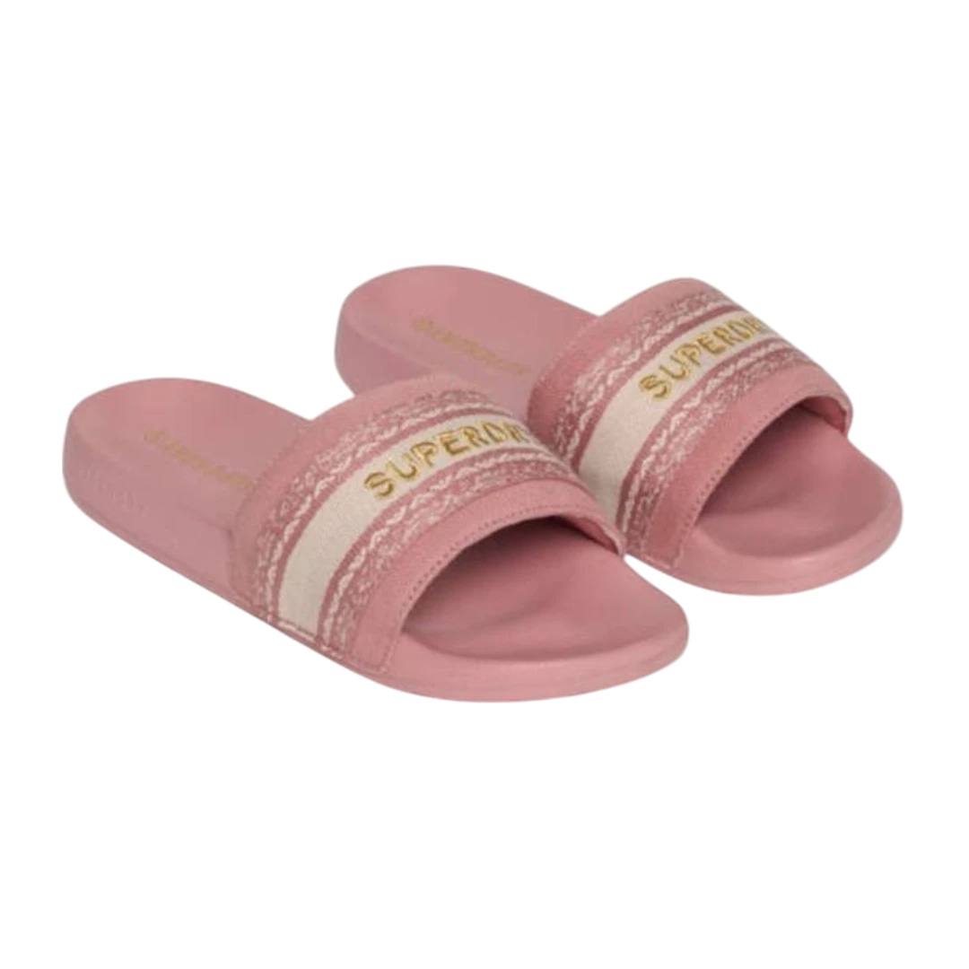 SUPERDRY ŽENSKE PAPUČE ROZA 38582
